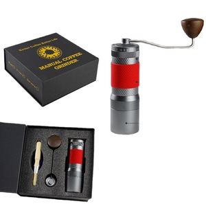 Moulin à café manuel et électrique rechargeable pour café filtre, en aluminium et acier inoxydable, haut de gamme, facile à nettoyer - Product Image 5