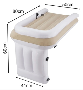 Portable Folding Pvc Mattress <strong>Inflatable</strong> Travel <strong>Airplane</strong> <strong>Bed</strong> for Kids - Product Image 3