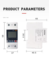EPEPRO 1P + N WIFI MCB Smart Switch Surveillance de la tension Relais de protection de la séquence de phase Disjoncteur réglable