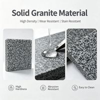 Pierre de mur extérieure en granit noir chinois G2102, finition polie, découpe sur mesure, durable, écologique, design moderne, utilisation extérieure, garantie 1 an