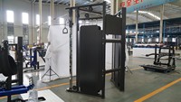 Nuevo Equipo de Gimnasio Comercial de Alta Gama MND Fitness de 3.5mm, Entrenador Funcional Compacto con Cables Dobles para Gimnasios de Cadena