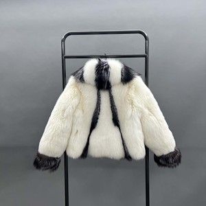 À la mode <span class=keywords><strong>prix</strong></span> de gros usine conception personnalisée dame véritable <span class=keywords><strong>grand</strong></span> col véritable manteau de fourrure de renard à la mode - Product Image 6