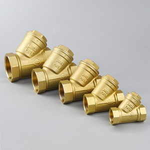 Loại ánh sáng đồng <span class=keywords><strong>Y</strong></span> lọc với giỏ lọc 1 "2" giả mạo Đồng <span class=keywords><strong>Y</strong></span> loại lọc lọc van cho nước - Product Image 4