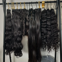 Lots de Cheveux Bouclés Bruts Birmans 15A d'un Seul Donneur, Cheveux Bruts Vietnamiens Ondulés Profonds, Cheveux Bruts Indiens Bouclés – Vente en Gros