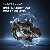 Nouveaux phares antibrouillard et feux de route LED bicolores étanches IP68 pour Toyota