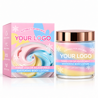 Lotion Corporelle Éclaircissante et Hydratante Personnalisée à Trois Couleurs, Contrôle du Sébum, Lissante, 150ml