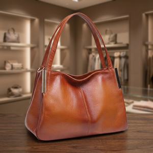 Bolsos de Mano Casuales de Moda de Lujo para Mujer, de Cuero Genuino, Duraderos, Plegables, Impermeables, Ligeros y de Gran Capacidad, BS INTERNATIONAL - Product Image 5