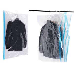 Nieuwe Hangende Vacuüm Opbergzakken Speelgoed Opbergbad Plastic Kleding Kast Organizer Opslag - Product Image 5