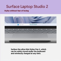 Microsoft Surface Laptop Studio 2 13e Génération Intel I7 32 Go+1 To RTX4050 Ordinateur Portable 14,4" pour Usage Professionnel, Éducatif et de Bureau Anglais