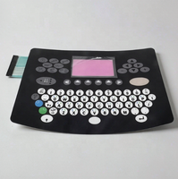 Clavier à membrane série A (avec petit écran LCD) DB37726 compatible pour pièces de rechange D CIJ