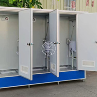 Toilettes de camping mobiles, toilettes portables pour remorques, toilettes préfabriquées d'urgence en EPS pour entrepôts, bureaux et bâtiments