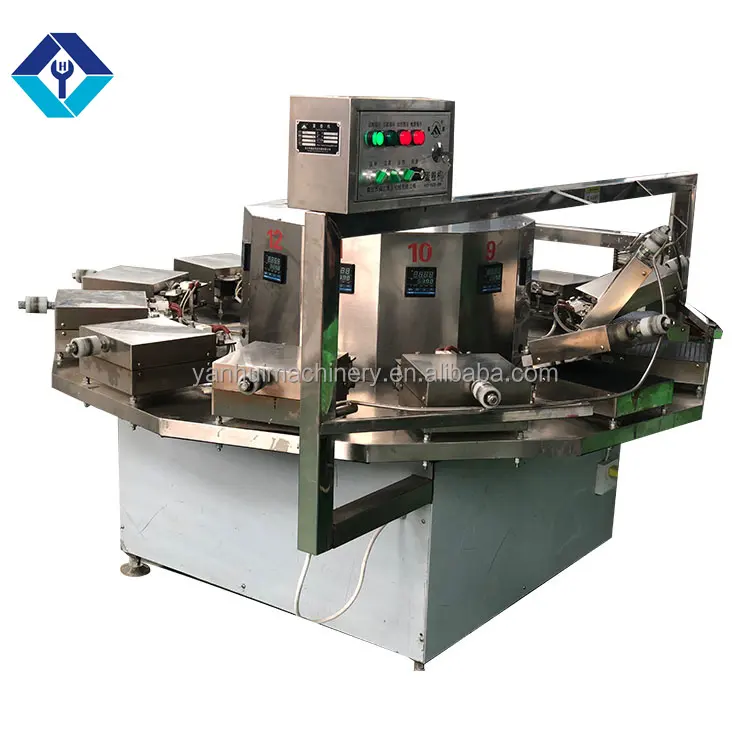 Multi-function egg roll wafer stick maker forming rolling machine waffle cup ice cream cone making machine price sale