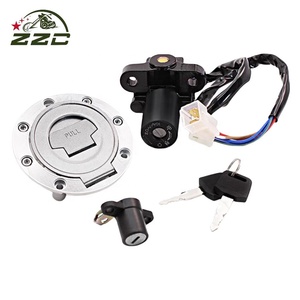 YZF R6 <span class=keywords><strong>MT</strong></span> <span class=keywords><strong>09</strong></span> <span class=keywords><strong>MT</strong></span> 07 Juego de cerraduras de motocicleta Interruptor de encendido y tapa de tanque de gasolina de combustible - Product Image 1