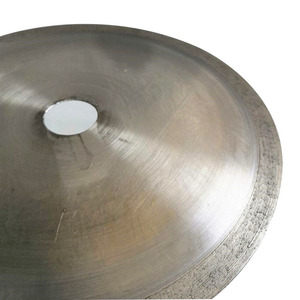 16inch White Hot Press OEM Large Stone Cutting Disc Continuous Rim Diamond <strong>Saw</strong> <strong>Blade</strong> for Gemstone Cutting - Product Image 5