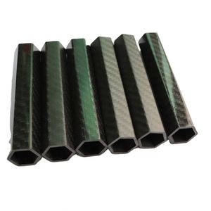 Perfil de Tubo Hexagonal de Fibra de Carbono Personalizado SHENYU para Equipos Industriales - Product Image 5