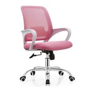 Chaise de bureau design contemporain Foshan avec siège rembourré en tissu maillé Chaise élévatrice ergonomique pivotante - Product Image 6