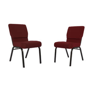 Vente en gros de chaises de prêtre d'église multicolores à emboîtement de haute qualité sièges confortables en tissu personnalisables théâtres auditoriums - Product Image 1