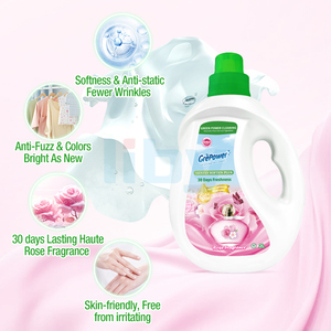 Liby Grepower, venta al por mayor, botella de 2 <span class=keywords><strong>litros</strong></span> de lavandería, suavizante de telas, detergente líquido para ropa, suavizante líquido, fabricación OEM - Product Image 2