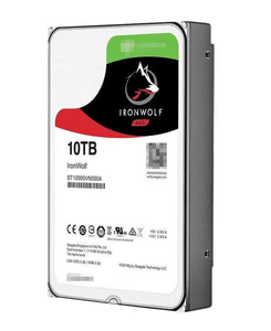 Disco Duro Interno NAS IronWolf de 10 TB, 3.5 Pulgadas, SATA 6 Gb/s, 7200 RPM, 256 MB de Caché para Almacenamiento en Servidor ST10000VN0004 - Product Image 4