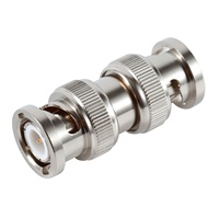 Adaptateur coaxial RF BNC femelle vers BNC femelle, connecteur en laiton 1P, adaptateur coaxial RF