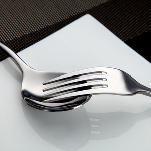 Juego de cubiertos plateados para restaurante, cucharas para cena, tenedores y cuchillos, cubiertos de lujo de acero inoxidable - Product Image 5