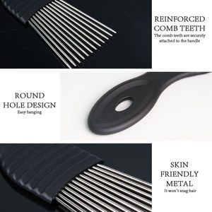 Peigne <span class=keywords><strong>Afro</strong></span> de Coiffure Personnalisé, Nouvelle Tendance, Grand Peigne pour Coiffure - Product Image 3