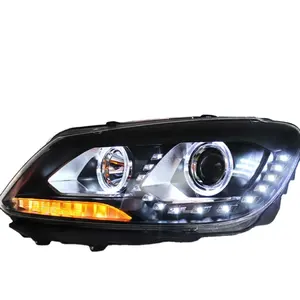 Đèn Pha LED Tự Động Đèn Sương Mù Phía Trước Cho Volkswagen Touran 2010