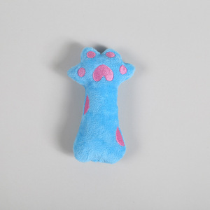 Juego de juguetes de peluche interactivos ecológicos para mascotas, juguetes de peluche masticables con infusión de hierba gatera de menta para gatos y perros - Product Image 3