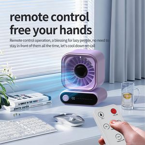 Ventilador de escritorio F399B con motor sin escobillas alimentado por USB, oscilante, para oficina, dormitorio, uso en exteriores, duración de la batería de 3 a 6 horas, bajo nivel de ruido - Product Image 3