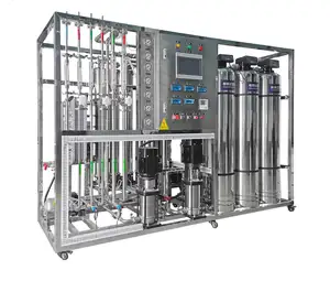 1000lph Hoge Kwaliteit Omgekeerde Osmose Waterverzachter Filter Systeem + Edi Module Voor Industrie Waterfiltratie Apparatuur Leveranciers