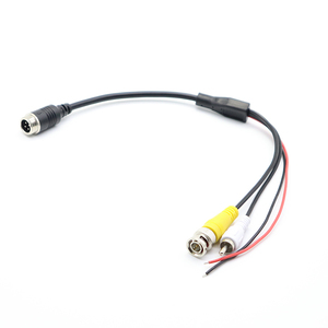<span class=keywords><strong>Bnc</strong></span> DC RCA kết nối cáp với PVC Áo khoác cho <span class=keywords><strong>CCTV</strong></span> Camera An Ninh video điện mở rộng đảo ngược máy ảnh cáp cho xe ô tô - Product Image 4