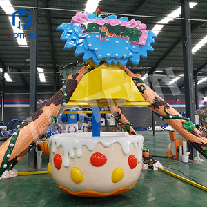 Fête foraine attraction centre commercial parc d'attractions 5 sièges frisbee marteau enfants balançoire Mini pendule tour à vendre - Product Image 2