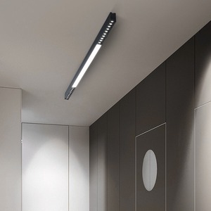 2023 Minimalist LED Linear <b>Ceiling</b> <b>Light</b> for Living Room Surface-Mounted for Bedroom Lighting 6000K Color Temperature IP44 - Product Image 4