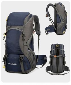 Échantillon gratuit Sac à dos de camping ultraléger résistant à l'usure Sac d'escalade Sac à dos de randonnée de jour en nylon 50L personnalisé - Product Image 4