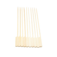 Brochettes de bambou et de fer de 28 cm pour l'extérieur