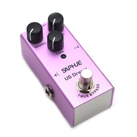 Guitare électrique safhue, livraison gratuite, Mini pédale de distorsion de rêve américain, changement de Volume/disque/ton, à effet de bouton, simple Type, DC 9V