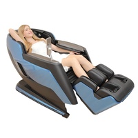 Sillón de Masaje Ejecutivo con Calor y Gravedad Cero, Sillón Reclinable Comercial para Sala de Juntas