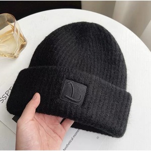 Women's Knitted <b>Hat</b> Winter Warm Windproof Beanie 58-60cm Casual Style For Adults - Product Image 3