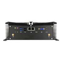 Sihovision Intel 4ème génération Core I7-4578U CPU Ordinateur de bureau DDR4 Double LAN 6 COM Sans ventilateur Nouveau Mini PC industriel embarqué