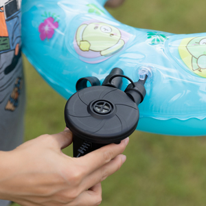 Inflatable Pump Air Cushion Camping Pump Portable Rapid Filling Mattress Swimming <b>Pool</b> Air Filling Blower Injector - Product Image 3
