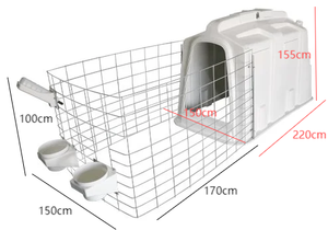 Mangeoire en plastique rotomoulé, moulage par rotation OEM, fournisseur de moules rotomoulés, moule rotomoulé OEM, moule en plastique pour rotomoulage - Product Image 5
