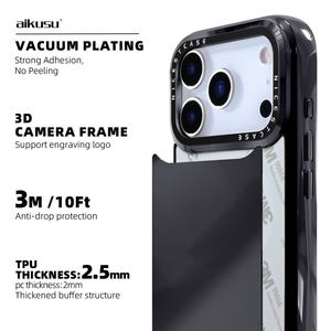 Aikusu New Product Custom Magnetic Blank UV Printing TPU +PC Luxury Mobile <b>Phone</b> Cases <b>for</b> iPhone 17 Pro Max 16 ProMax Air Girls - Product Image 5