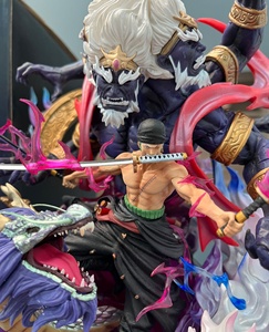 Alta calidad One Pieced Big Pvc 35cm Anime figuras modelo juguetes para colección Hell <span class=keywords><strong>Zoro</strong></span> <span class=keywords><strong>figura</strong></span> de acción - Product Image 3