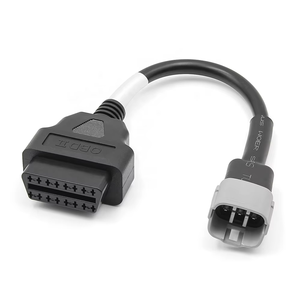 Cable de Diagnóstico de Alta Calidad para Motocicletas, Lector de Códigos OBD2, Adaptador de 6 Pines a Conector Hembra OBD2 de 16 Pines, Compatible con Suzuki - Product Image 1