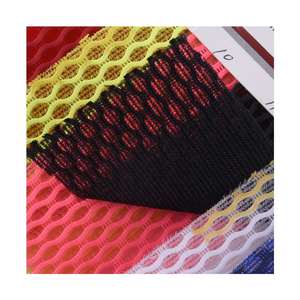 Tissu Jacquard en maille 3D 100 % polyester, 350 g/m², 300D, trois couches, teint, tricoté chaîne, respirant, pour chaussures et sacs à dos – Vente en gros - Product Image 1