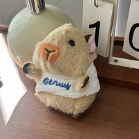 Petit cochon d'Inde néerlandais, jouet, poupée hamster, pendentif mignon, porte-clés en peluche pour sac