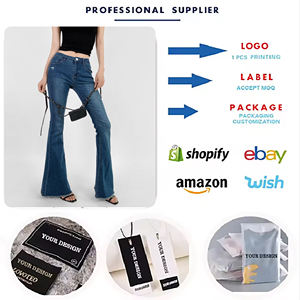 Grossiste personnalisé professionnel Coupe ajustée avec ourlet brut Jupe Jeans pour femmes Tendances pour Femme - Product Image 6