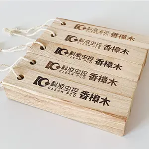 Household Non-toxic Eco-friendly Sturdy Moth-proof Odor-proof and Moisture-proof Camphor Wood Strips
