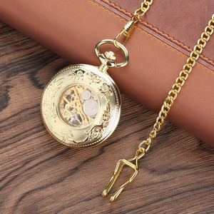 <span class=keywords><strong>Montre</strong></span> mécanique antique avec cadran à chiffres romains, squelette, <span class=keywords><strong>montre</strong></span> de poche de luxe pour <span class=keywords><strong>homme</strong></span>, boîtier rond en alliage, avec chaîne en or et en <span class=keywords><strong>argent</strong></span> - Product Image 6