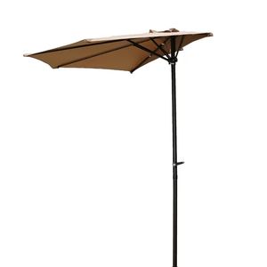 <span class=keywords><strong>Parasol</strong></span> extérieur 9FT <span class=keywords><strong>Demi</strong></span> Patio Mur Balcon 9FT <span class=keywords><strong>Demi</strong></span>-rond <span class=keywords><strong>Parasol</strong></span> Marché Cour Jardin <span class=keywords><strong>Parasol</strong></span> - Product Image 3